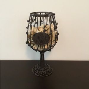 Wine Glass Cork Cage Holder